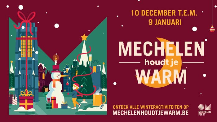Mechelen Houdt Je Warm affiche